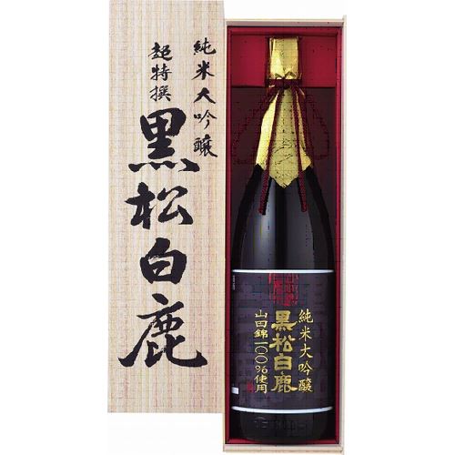 超特選　黒松白鹿　純米大吟醸　JK-100【ケース売り】　　　27000円
