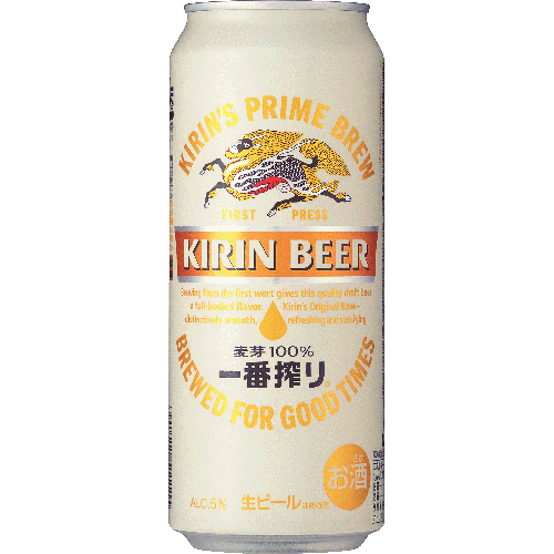 キリン　新・「一番搾り」　500ml　缶　　　　　　バラ販売不可