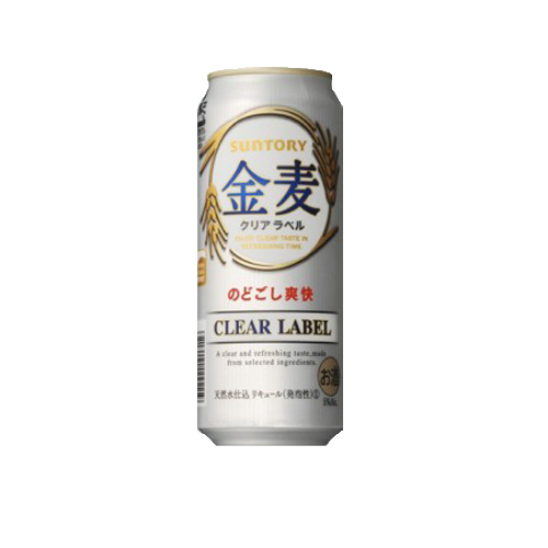  金麦　クリアラベル 500ml 6缶パック【ケース買い24本入り】