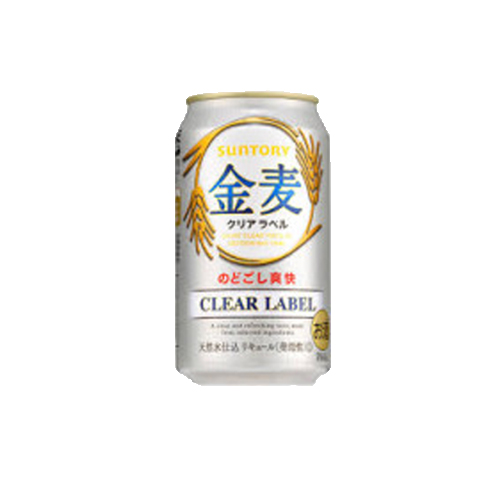 金麦　クリアラベル 350ml 6缶パック【ケース買い24本入り】