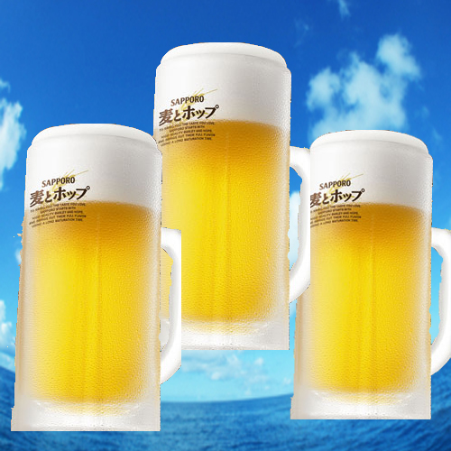 サッポロ　麦とホップ樽詰　10L　　　4901880863487