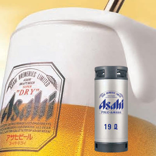 アサヒ「スーパーDRY」樽生　19L