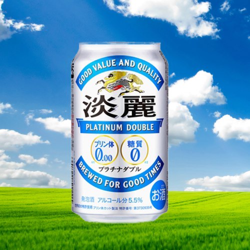 キリン淡麗PLATINUM DOBULE　350ML/6缶パック・24本入り