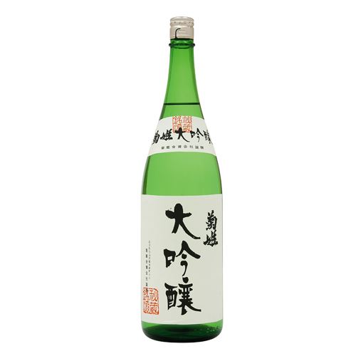 菊姫　大吟醸　1800ml【バラ売り】　　　11429円