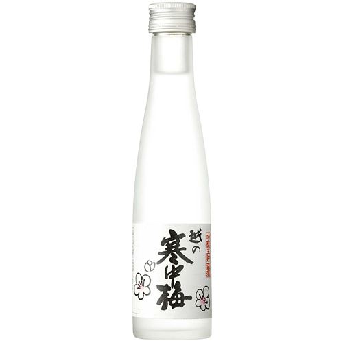 越の寒中梅　吟醸生貯蔵酒　180ml　瓶【バラ売り】　　　261円