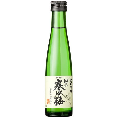 越の寒中梅　純米吟醸　180ml　瓶【バラ売り】　　　293円