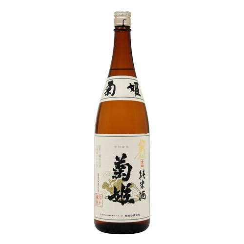 菊姫　純米菊姫〔金劔〕　1800ml【バラ売り】　　　2762円