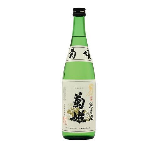菊姫　純米菊姫〔金劔〕　720ml【バラ売り】　　　1334円