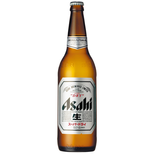 アサヒ「スーパーDRY」大びん　　　　　　 バラ販売不可