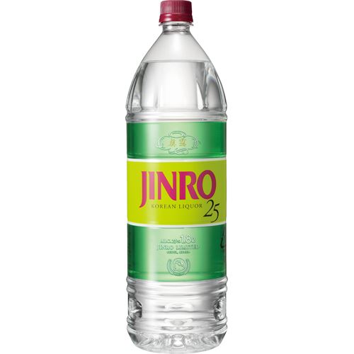 眞露　25°1800ml　ペットボトル【バラ売り】　　　1278円