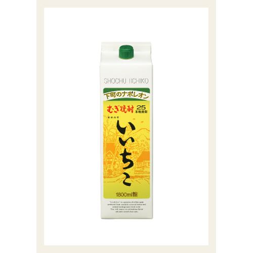 いいちこ　25゜　1800ml　パック【バラ売り】　　　1527円