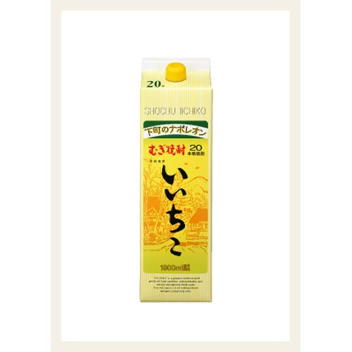 いいちこ　20゜　1800ml　パック【バラ売り】　　　1341円