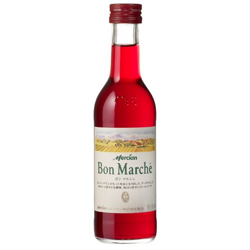 　メルシャン・ボンマルシェ　赤　180ml　　　　　【バラ売り】　　　140円