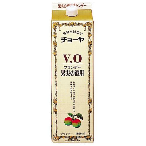 チヨーヤ　ブランデーVO　1.8L　紙パック【バラ売り】　　　1661円