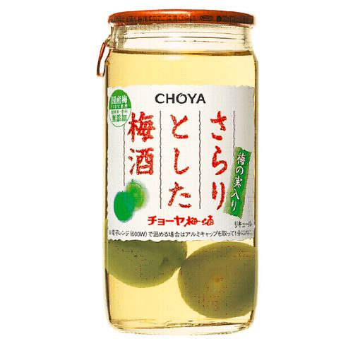 チヨーヤ　さらりとした梅酒実入り　160ml【バラ売り】　　　180円