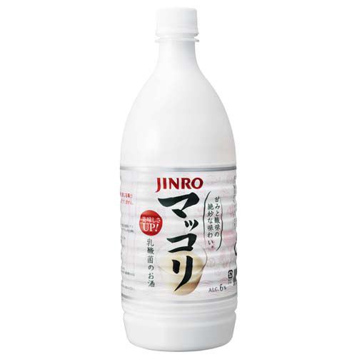 JINRO　マッコリ　1Lペット【バラ売り】　　　540円