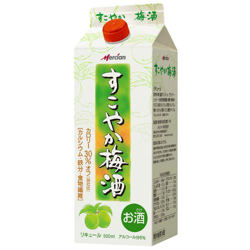 すこやか梅酒　　500ml　(ME)　　　　バラ販売不可　　