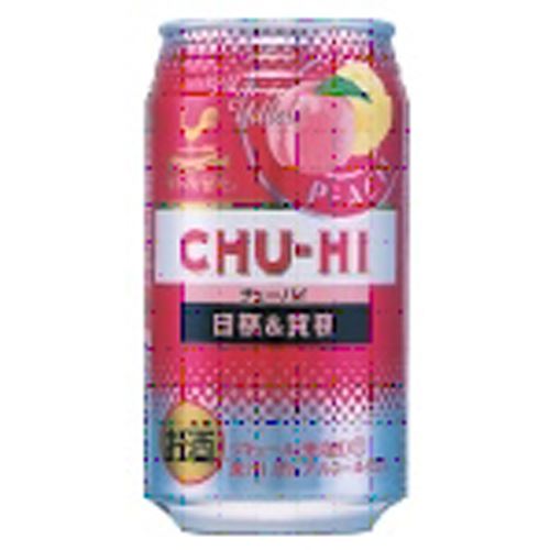 神戸居留地　チューハイ　白桃&黄桃　350mlバラ販売不可　