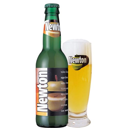 ニュートン(青リンゴビール)瓶　(NB)　バラ販売不可　