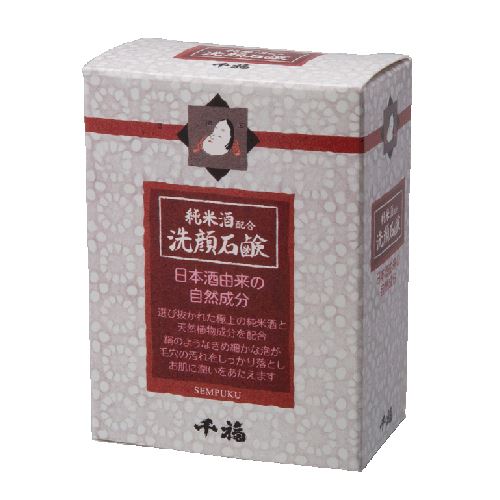 千福　純米酒が入った洗顔石鹸【バラ売り】　　　450円
